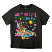Asphalt aint no cure for the summer time blues Heavy Core Tee - texasbilliewilder