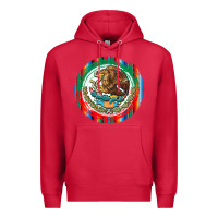 Cardinal Mexico Coat of Arms Premium Hoodie - texasbilliewilder
