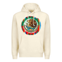 Sandshell Mexico Coat of Arms Premium Hoodie - texasbilliewilder