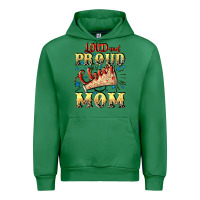 Emerald Loud and proud cheer Mom Mother's Day Urban Hoodie - CowGirlArtShop