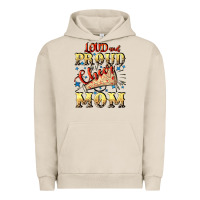 Pigment French Oak Loud and proud cheer Mom Mother's Day Urban Hoodie - CowGirlArtShop