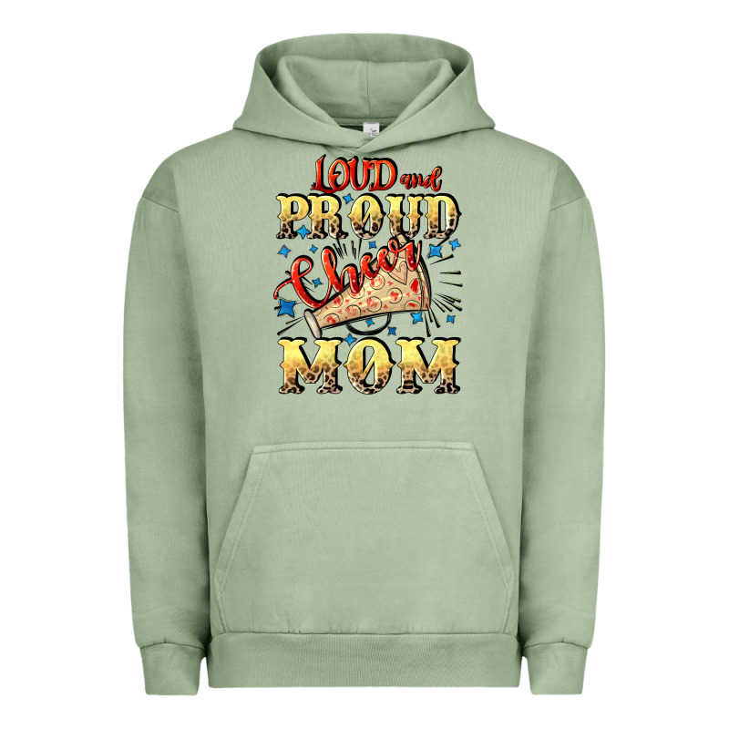 Loud And Proud Cheer Mom Mother's Day Urban Hoodie by CowGirlArtShop | Teevron