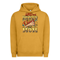 Pigment Peanut Butter Loud and proud cheer Mom Mother's Day Urban Hoodie - CowGirlArtShop