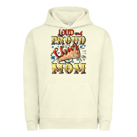 Pigment Pistachio Loud and proud cheer Mom Mother's Day Urban Hoodie - CowGirlArtShop
