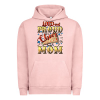 Pigment Salmon Loud and proud cheer Mom Mother's Day Urban Hoodie - CowGirlArtShop
