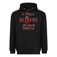 Black La mejor Madre Del Mundo Mundial Heavyweight Hoodie - Bettercallsaul
