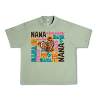 Oil Green nana nana nana with hearts Urban Heavy Tee - AdoDesignShop