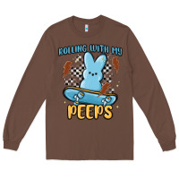 Chestnut skateboard bunny Long Sleeve Tee - MaliasSmallBusiness