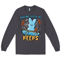 Smoke skateboard bunny Long Sleeve Tee - MaliasSmallBusiness