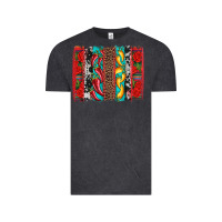 Vintage Black cinco de mayo vibes brushstrokes Vintage Tee - Artiststas