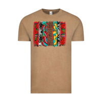 Cinco De Mayo Vibes Brushstrokes Vintage Tee | Teevron