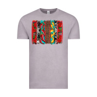 Vintage Zinc cinco de mayo vibes brushstrokes Vintage Tee - Artiststas