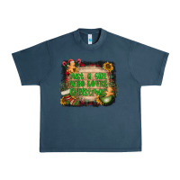 Midnight Navy just a girl who loves christmas Urban Heavy Tee - AdoDesignShop