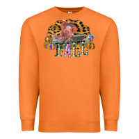 Carrot Fall Scene Pumpkin Watercolor Pig Wagon Serape Cheetah Premium Sweatshirt - Bettercallsaul
