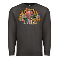 Smoke Fall Scene Pumpkin Watercolor Pig Wagon Serape Cheetah Premium Sweatshirt - Bettercallsaul