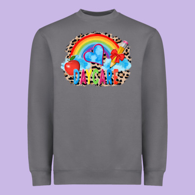Back To School Daycare 3200x2400 Heavyweight Sweatshirt Designed By Adodesignshop