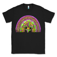 Black mardi gras rainbow Classic Tee - Jasminsmagicworld