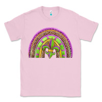 Bubblegum Pink mardi gras rainbow Classic Tee - Jasminsmagicworld