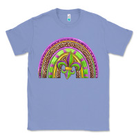 Colony Blue mardi gras rainbow Classic Tee - Jasminsmagicworld