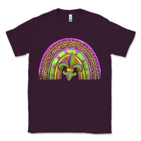 Plum mardi gras rainbow Classic Tee - Jasminsmagicworld