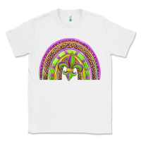 White mardi gras rainbow Classic Tee - Jasminsmagicworld