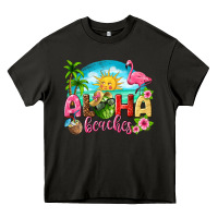 Asphalt aloha beaches Heavy Core Tee - texasbilliewilder