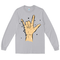 Moon Dust love needs no words Long Sleeve Tee - MaliasSmallBusiness