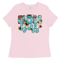 Bubblegum Pink floss boss Ladies Tee - JahusDesignShop