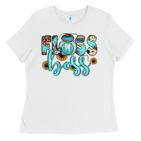 White floss boss Ladies Tee - JahusDesignShop