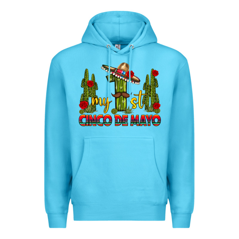 My 1st Cinco De Mayo Premium Hoodie by texasbilliewilder | Teevron