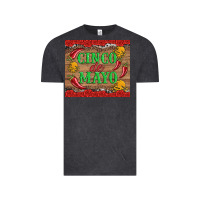 Vintage Black cinco de mayo Vintage Tee - Artiststas