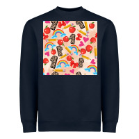 Navy back to school seamless pattern 1 (3600x3600) Heavyweight Sweatshirt - AdoDesignShop