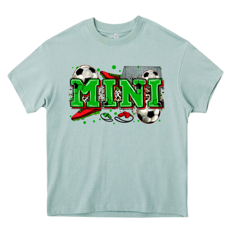 Mini Soccer Heavy Core Tee by Zillion Design Studio | Teevron