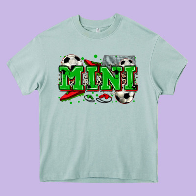 Mini Soccer Heavy Core Tee Designed By Zillion Design Studio