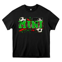 Black mini soccer Heavy Core Tee - Zillion Design Studio