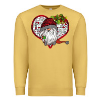 Antique Gold Valentine's Day Gnome Premium Sweatshirt - Bettercallsaul