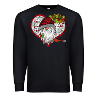 Black Valentine's Day Gnome Premium Sweatshirt - Bettercallsaul
