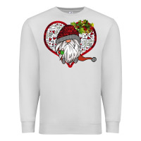 Dove Grey Valentine's Day Gnome Premium Sweatshirt - Bettercallsaul
