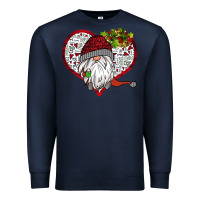 Navy Valentine's Day Gnome Premium Sweatshirt - Bettercallsaul