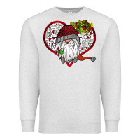 Oatmeal Heather Valentine's Day Gnome Premium Sweatshirt - Bettercallsaul