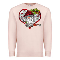 Pale Pink Valentine's Day Gnome Premium Sweatshirt - Bettercallsaul