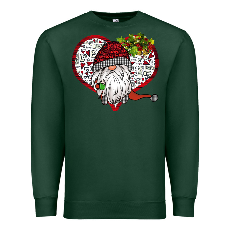 Valentine's Day Gnome Premium Sweatshirt by Bettercallsaul | Teevron