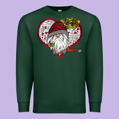 Valentine's Day Gnome Premium Sweatshirt Designed By Bettercallsaul