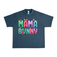 Midnight Navy easter floral mama bunny Urban Heavy Tee - Artiststas