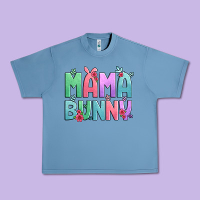 Easter Floral Mama Bunny Urban Heavy Tee Designed By Artiststas