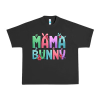 Pigment Black easter floral mama bunny Urban Heavy Tee - Artiststas