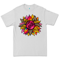 Dove Grey race  sunflower Premium Tee - Zillion Design Studio