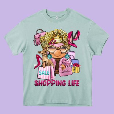 Shopping Life  Gnome Heavy Core Tee Designed By Barkaloodesign