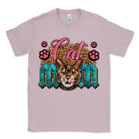Lilac Western Cat Mom Classic Tee - LillyAllenDesigns