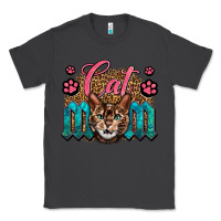 Smoke Western Cat Mom Classic Tee - LillyAllenDesigns